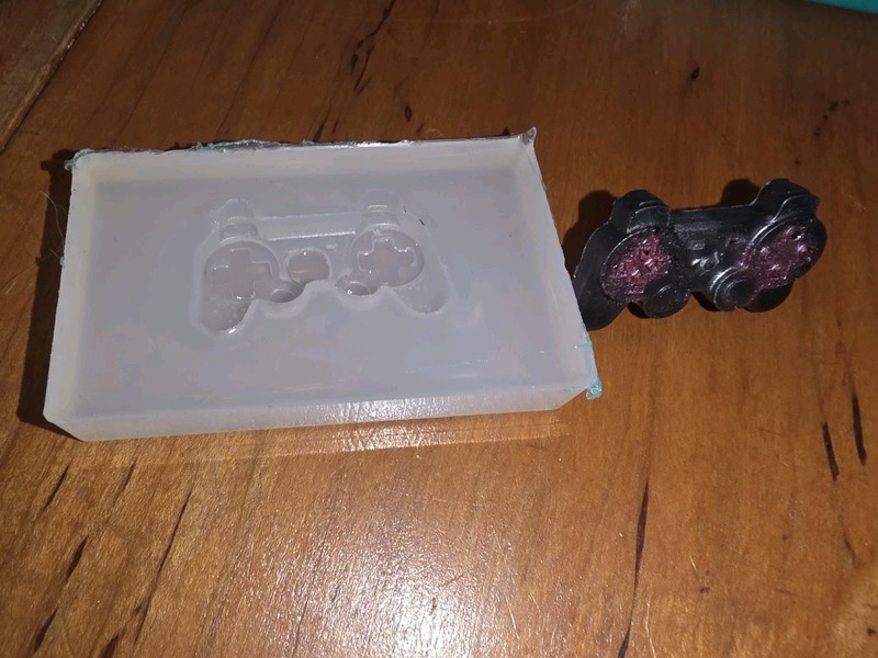 Nintendo Game Paddle Resin, Polymer Clay Or Baking Mold Foor Safe! gallery