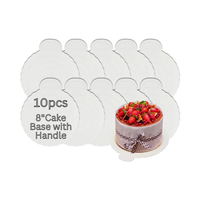 8″ Cake/Dessert Base Board (10pcs)
