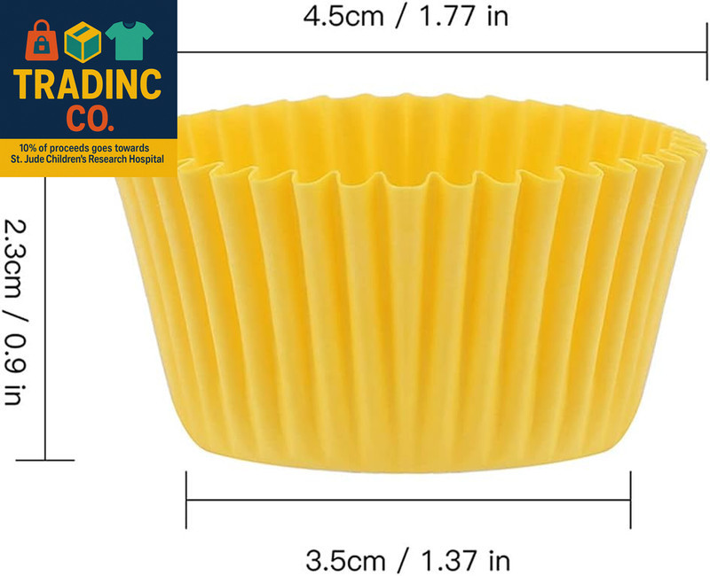Colored Mini Paper Cupcake Liners Vibrant Muffin Baking Cups 400-Count gallery