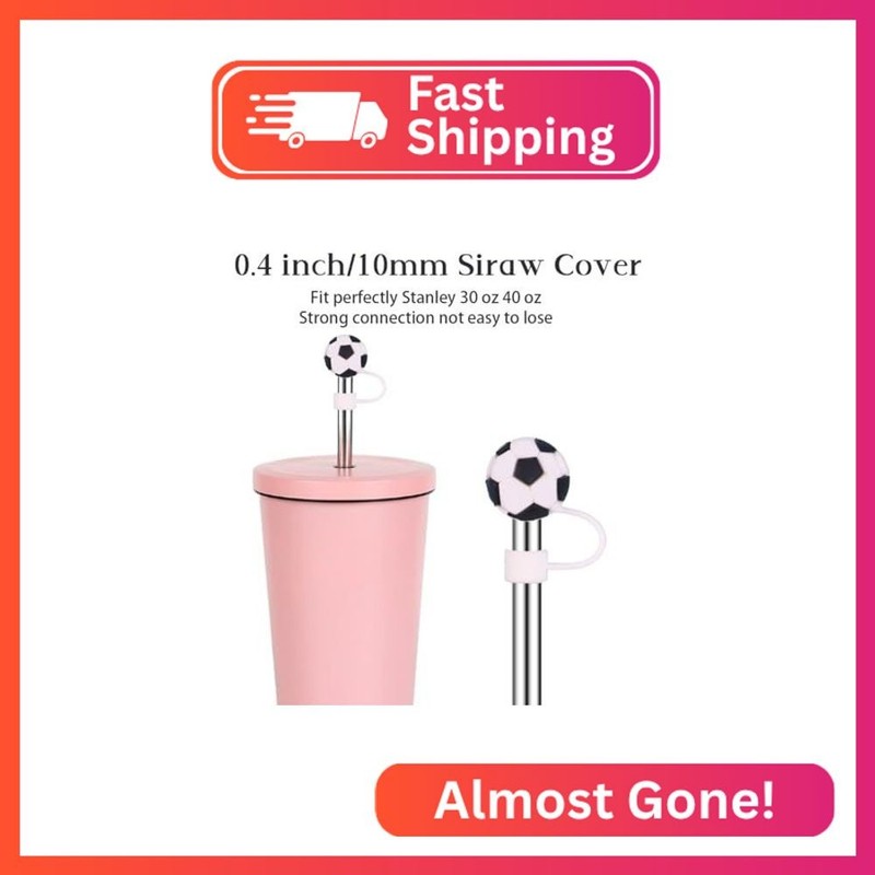 4 Pcs Stanley Straw Cover Topper 40/30/20 Oz Tumbler With Handle Cup 10mm Cute A gallery