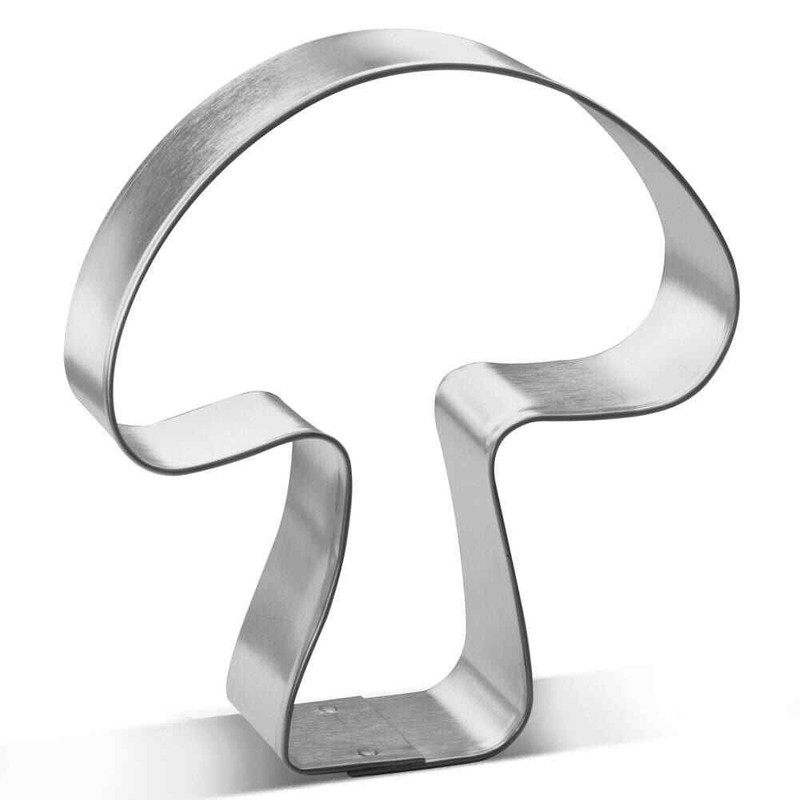 Mushroom 3.5” Cookie Cutter Metal