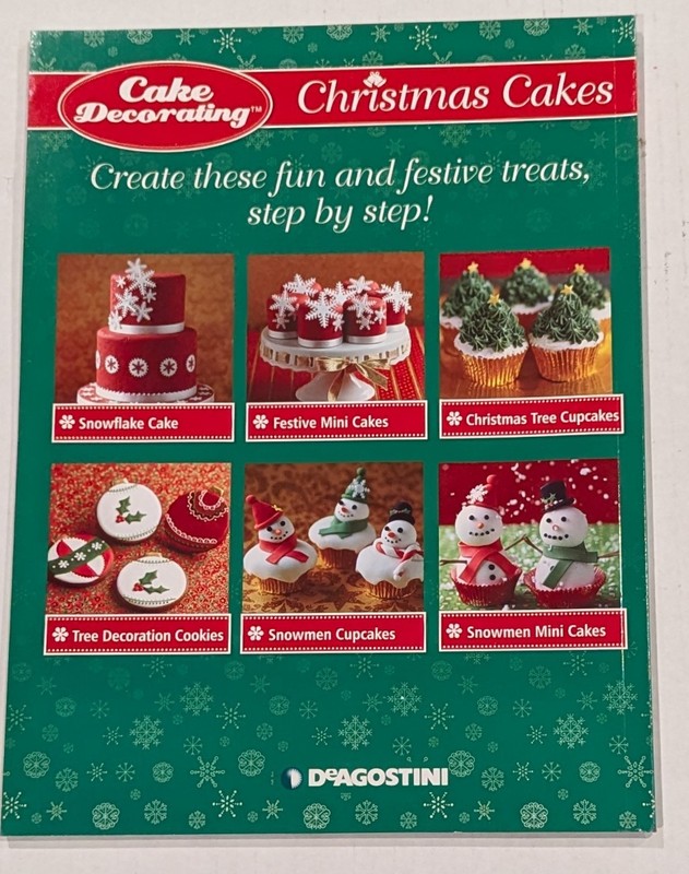DeAgostini Cake Decorating Christmas Cakes Kit and Matthew Meade Holiday Book gallery
