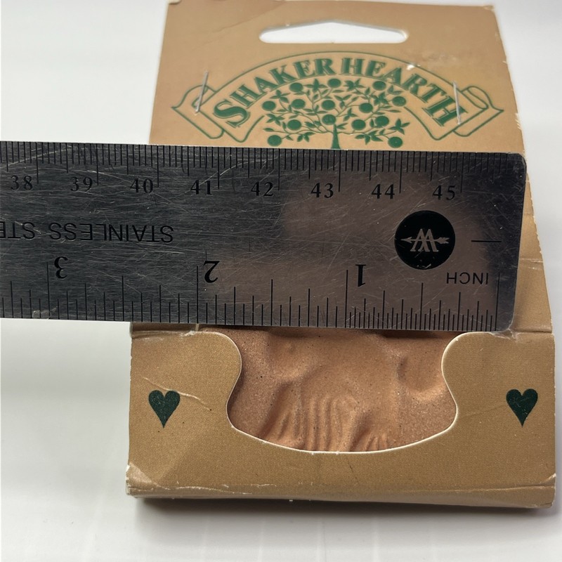 Shaker Hearth Dove Rowoco Wilton Terracotta New in Package Vintage Cookie Press gallery