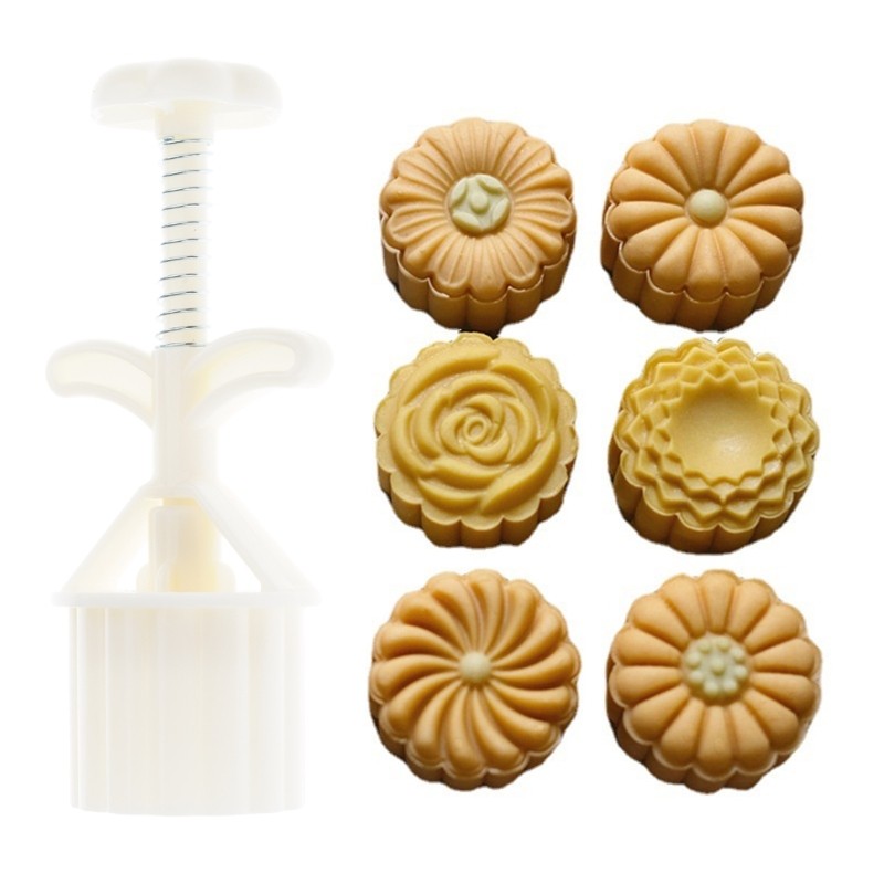 Mung Bean Cake Model Printed with Embossed Ice-skin Pastry Baking Grinding Tool gallery