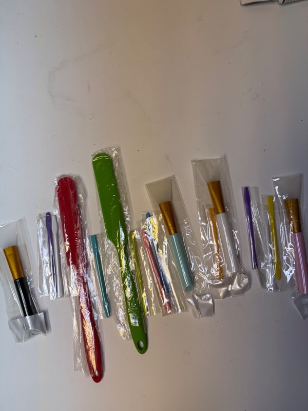 Cake Decorating Fondant Tools Kit Silicone Spatulas Modeling Tools Lot