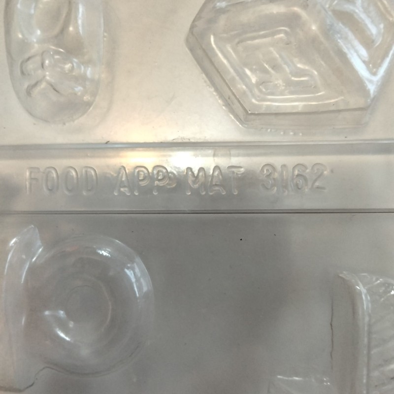 Apollo Baby Shower Candy Mold 3162 chocolate pacifier booties bassinette gallery