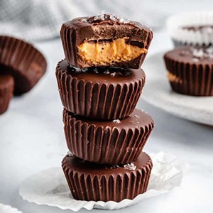 3pcs Peanut Butter Cup Mold, Silicone Mini Tart Pan for Bite Size Fat Bombs, gallery