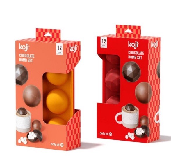 Koji Set of 2 Chocolate Bomb Mold Hot Chocolate NEW gallery