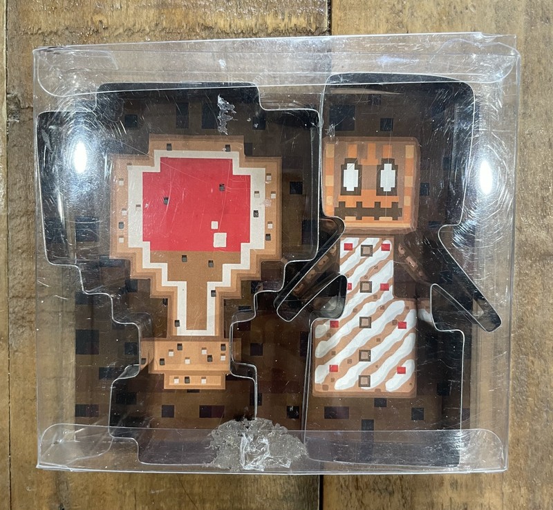 Minecraft Cookie Cutter Set – Snow Golem and Potion Bottle/Mine Chest Exclusive