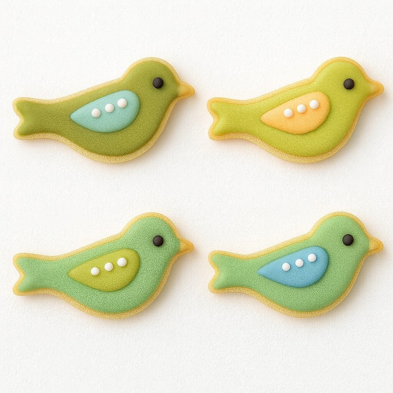 Mini Robin Crow Bird 1.25'' Cookie Cutter Animal Made in the USA gallery
