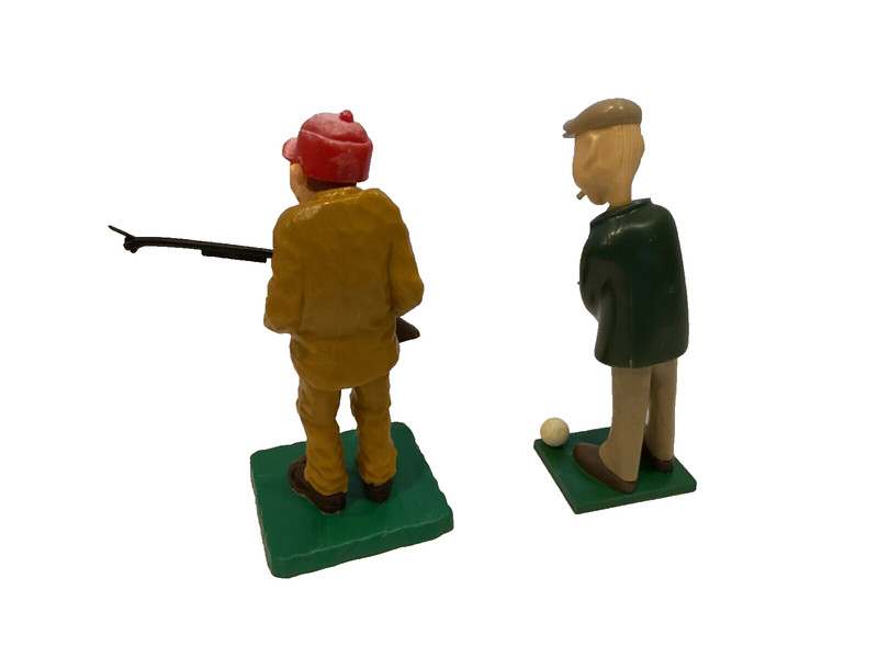 VTG FATHER-IN LAW CAKE TOPPER SHOTGUN WEDDING & GOLFER WILTON 1978 NIP gallery