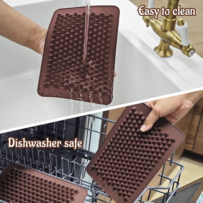 Chocolate Chip Mold 202 Cavity Silicone Mini Candy Molds LFGB 2 Pack gallery