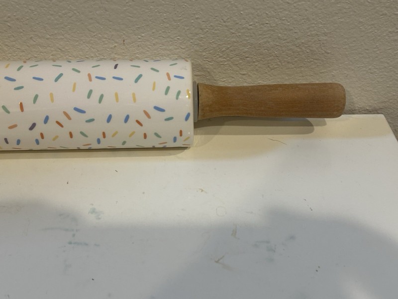 Martha Stewart Collection Ceramic Rolling Pin, New, (MS1) gallery
