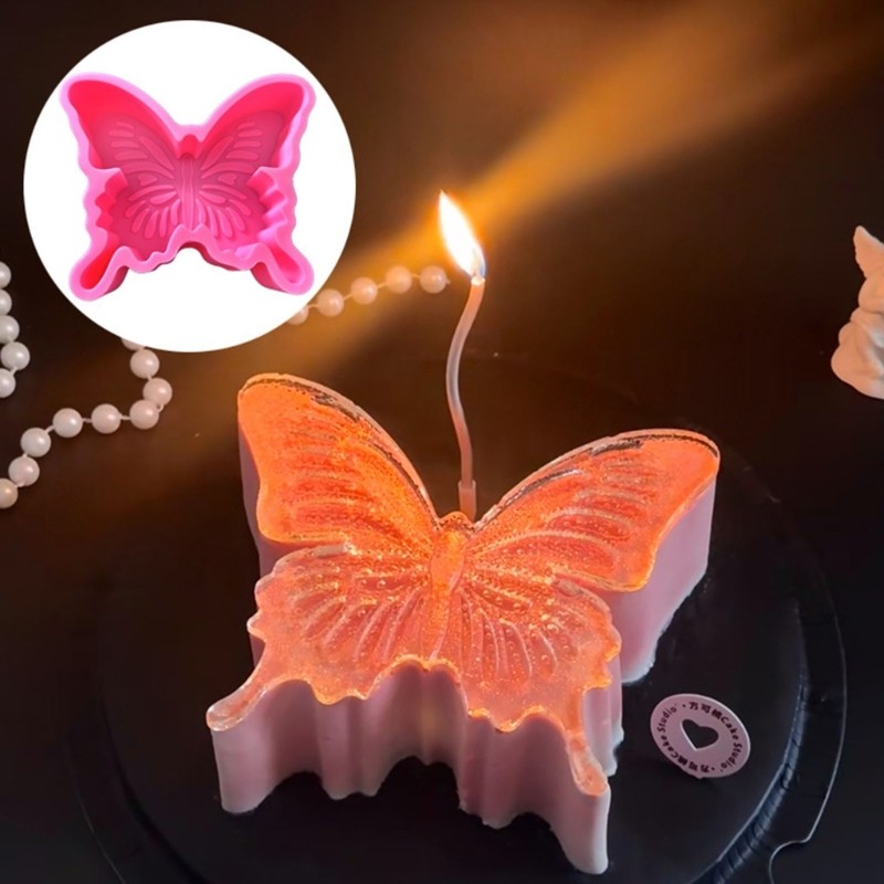 Butterfly Shape Baking Mold Dishwasher Safe Easy to Cleaning Cake Dessert Mould gallery
