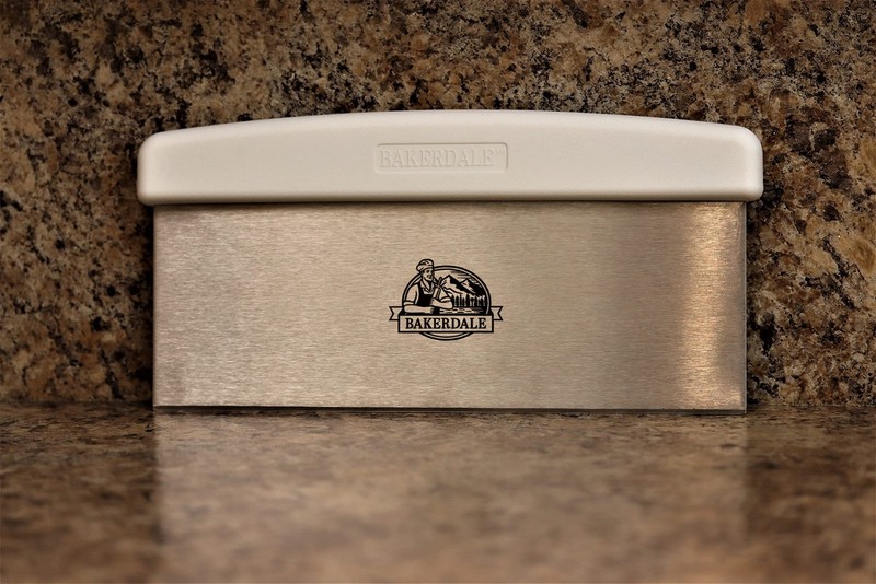 Bakerdale Large Bench, Dough, Cake Scraper, Icing Smoother Spreader, 10-inch ... gallery