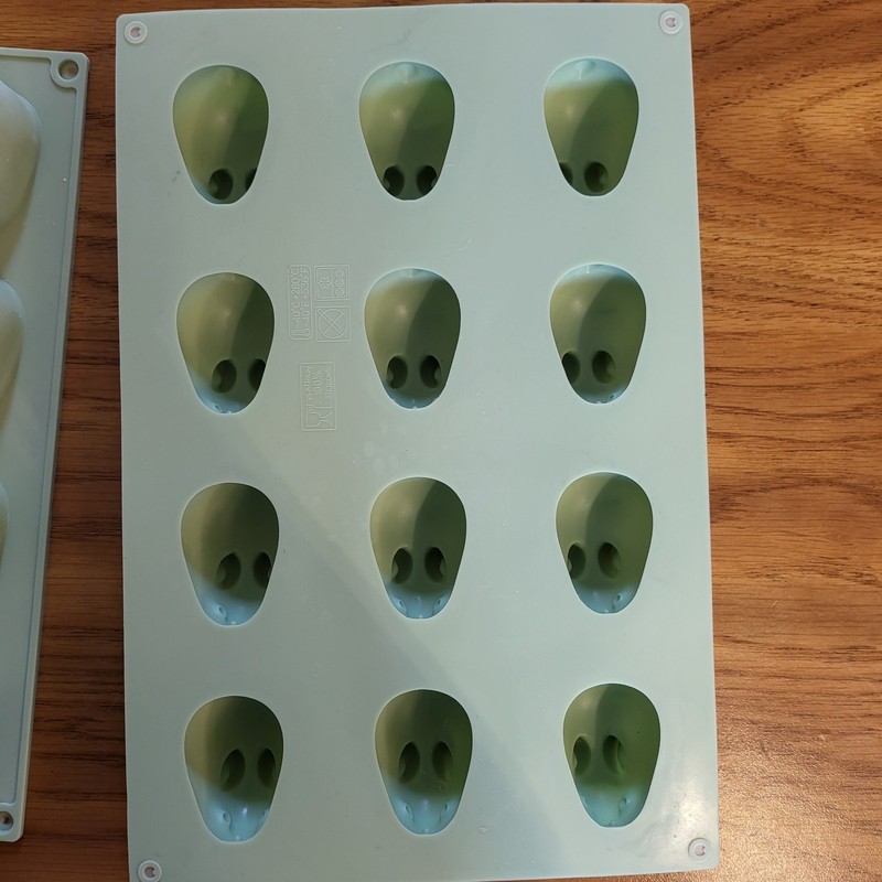 Silicone Bunny Rabbit Candy Cake Pop Mold 12 Cavities, 1.5" - 2PACK gallery