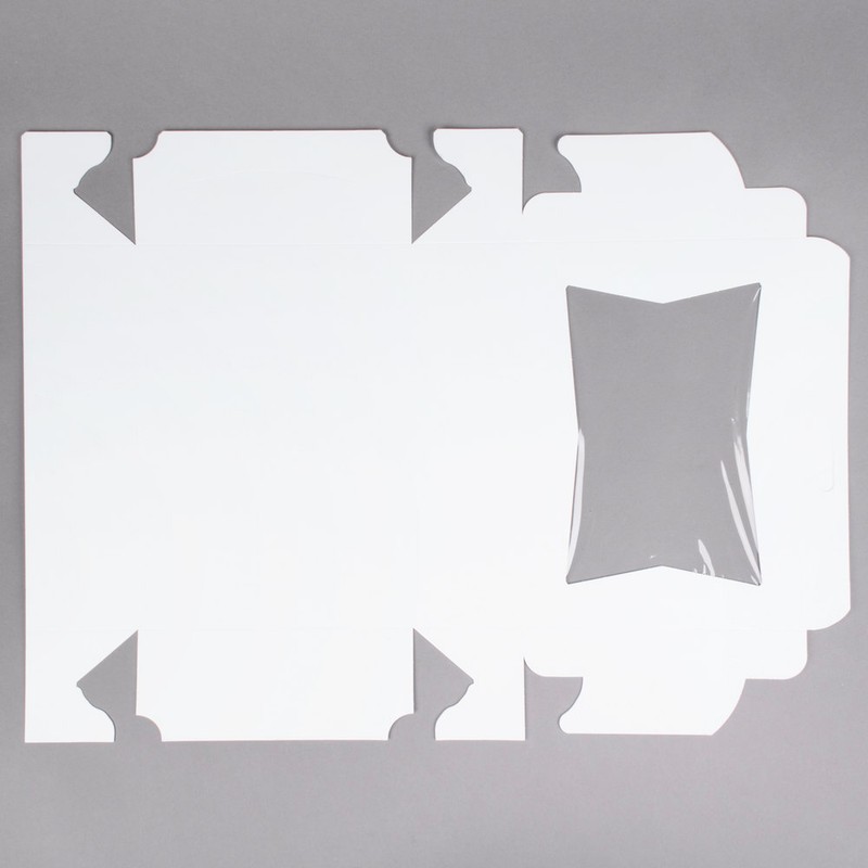 100 CASE 14" x 10" x 4" White Window 1/4 Sheet Cake Cupcake Donut Bakery Box gallery