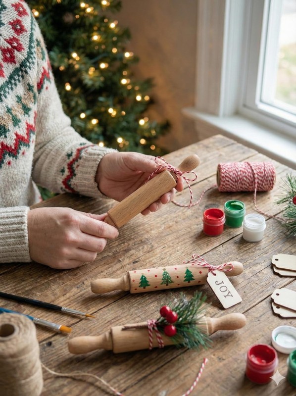 8-Inch Premium Kids Mini Rolling Pins (6-Pack) Splinter-Free, Non-Stick Hardw... gallery