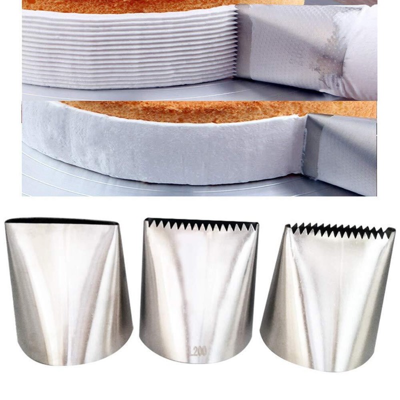 Piping Tips For Cake Decorating Stainless Steel Icing Piping Nozzles For Pastry