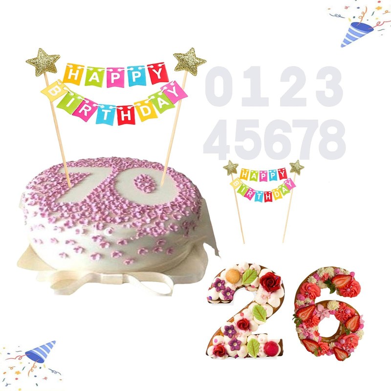 12 Inch Number Cake Pans 0-9 Large Cake Stencil Professional Birthday Number ... gallery