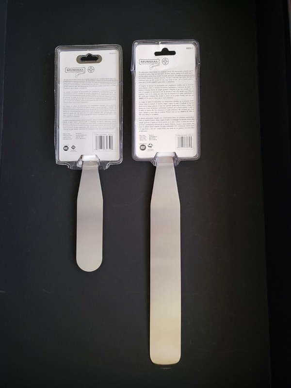 Icing Spatula Kit 6" and 12 " W5650-6 W5650-12 Mundial Baker Icing Spatula Kit gallery