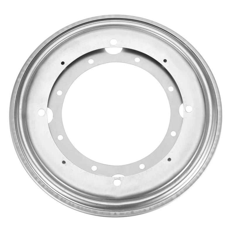 9 Inch Rotating Bearing Plate, Round Swivel Plate Stand, Silver