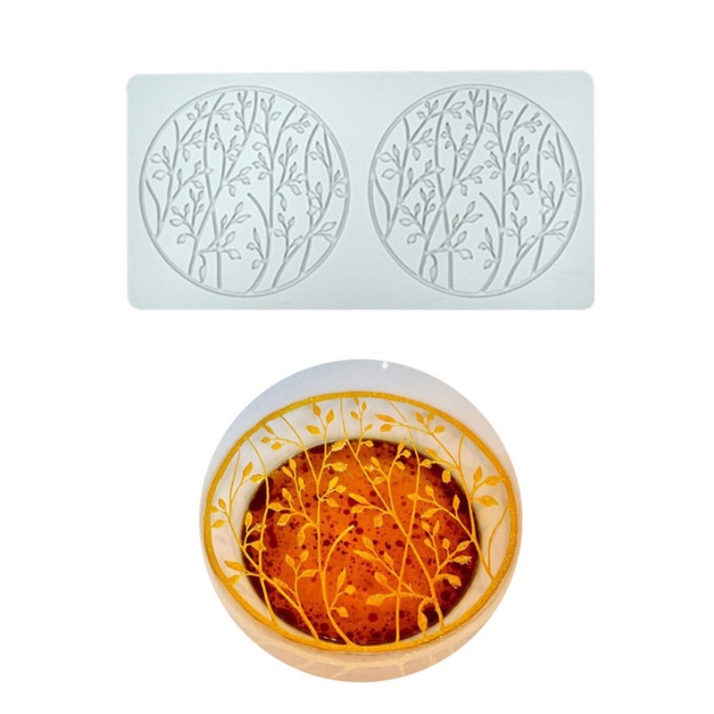 DIY 3 Style Flower Lace Coral Pattern Silicone Mould for Sugar Lace Craft Tools gallery
