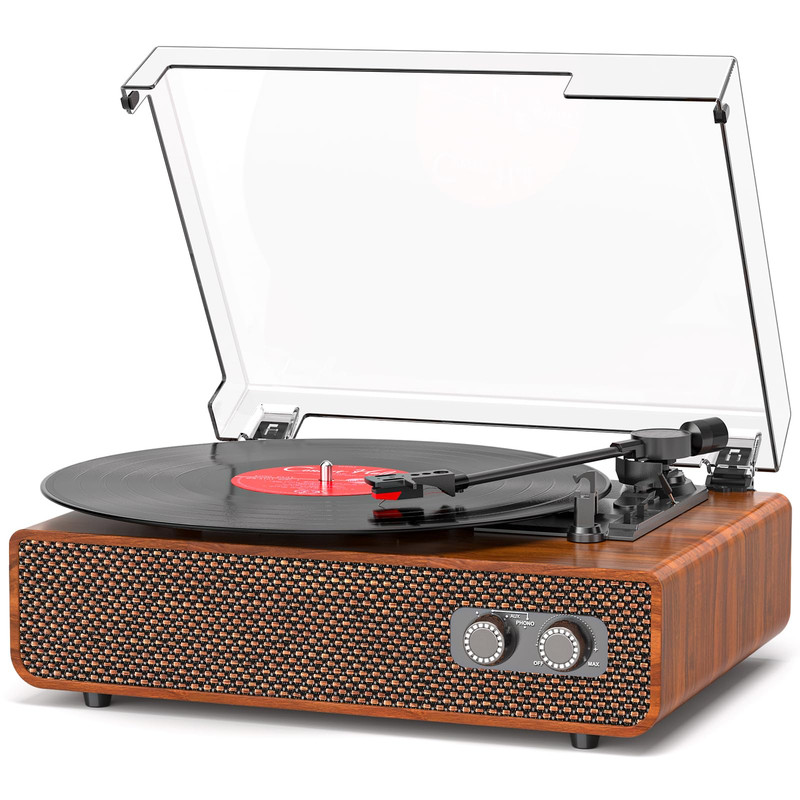 Danfi Audio Df Vinyl Record Player 3-Speed Vintage Record Player Upgraded