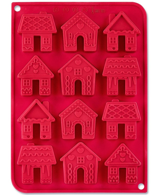 Martha Stewart Collection Gingerbread House Silicone Mold, NIB NWT