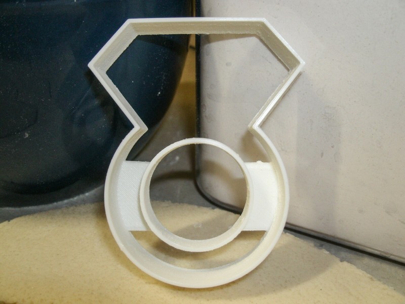 DIAMOND RING WEDDING BRIDAL SHOWER BACHELORETTE COOKIE CUTTER USA PR824 gallery