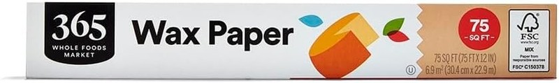 , Wax Paper, 75 Sq Ft