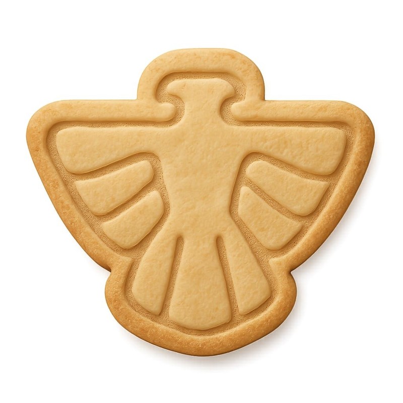 Thunderbird Wings Cookie Cutter & Stamp, Fondant & Clay – 4×3