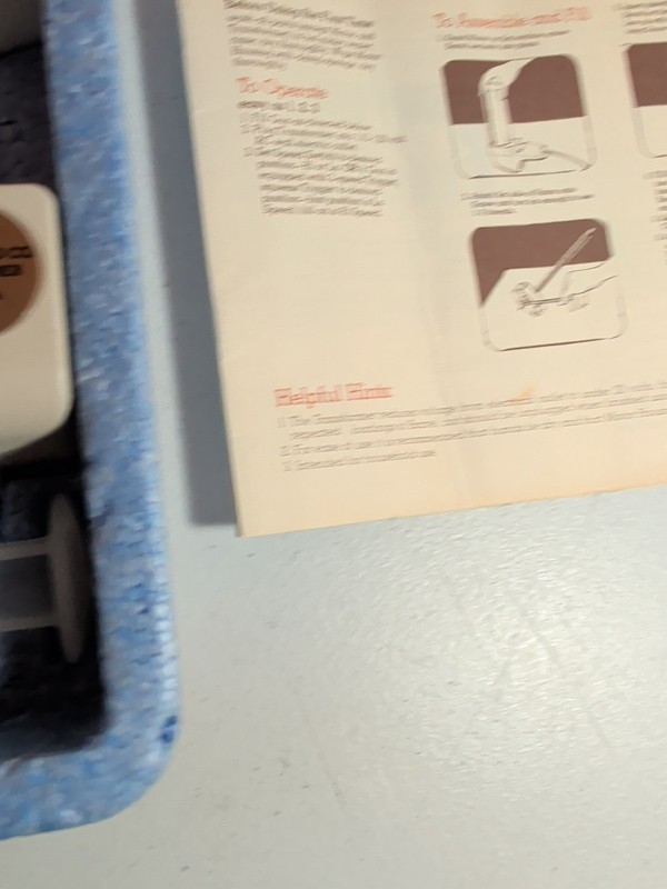 VTG Sears Fun Gun Electric Cookie Press 82505 Complete Box Manual 9 Disks WORKS gallery