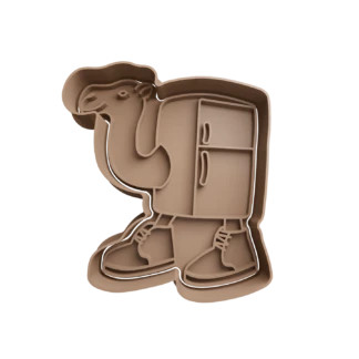 Frigo Camello Meme Brainrot Cookie Cutter
