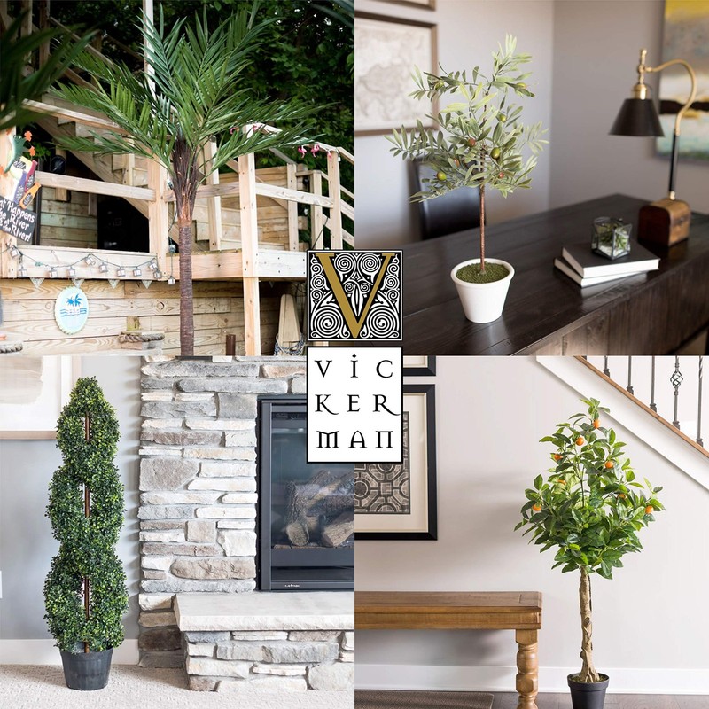 Vickerman Everyday 5 Tall Artificial Potted Real Touch Dracaena Tree - Lifelike gallery