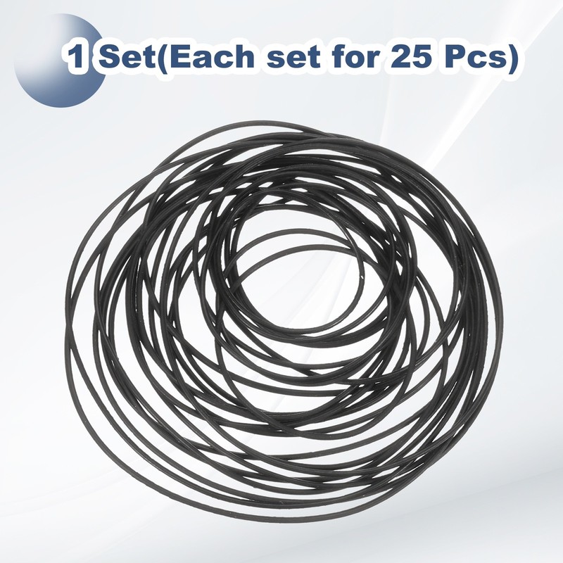 Kit for O-Ring Gaskets Watch 0.5mm Rubber Gaskets Lid gallery