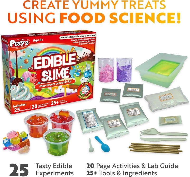 Incredible Edible Slime Kit - 25 Delicious Experiments for Young Scientists gallery