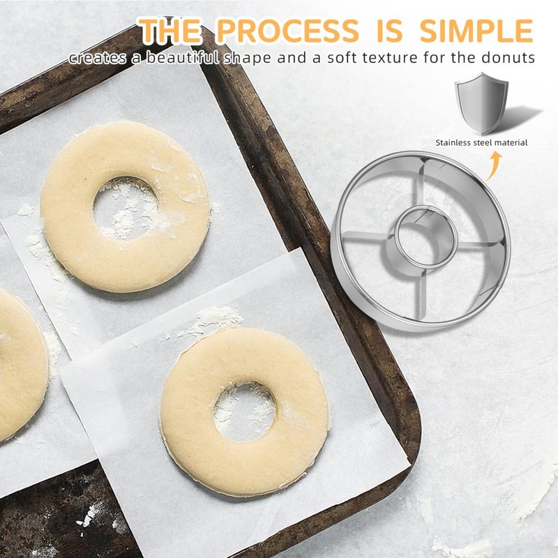 Pastry Cookie Stencil Carved Doughnut Mold Cake Molds Baking Diy gallery
