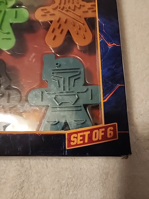 Vintage Star Wars Cookie Cutters 6 ..2014 NEW IN BOXDarth Vader AND CrewYoda gallery