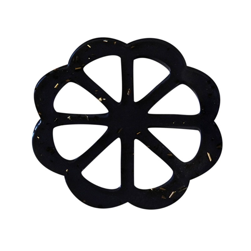 Resin Mats Coasters Pan Padd Dishwasher Safe Non-Slip Heat Resistant for Kitchen