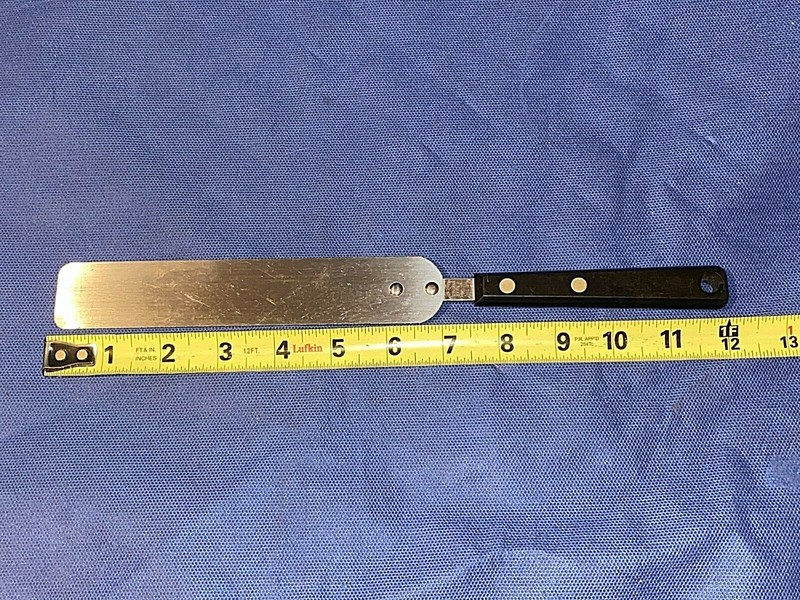 Vintage Ekco Icing Spatula Spreader Forge Stainless Steel Made in USA gallery