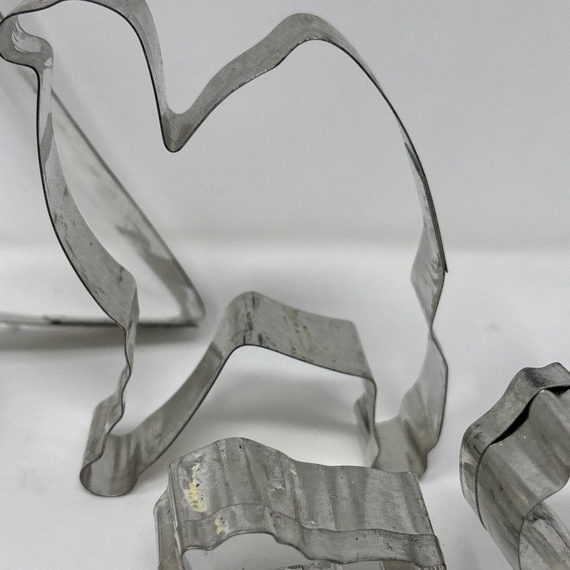 Nativity Manger Scene Cookie Cutter Set Mary Joseph Animals Metal Christmas 10 gallery