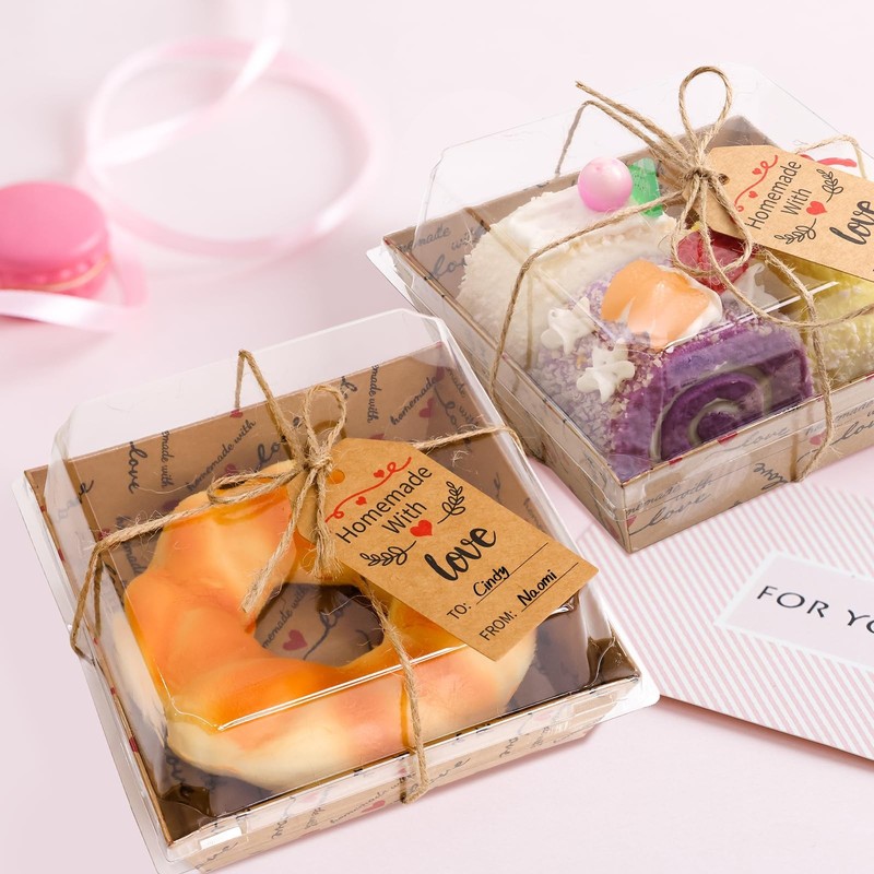 50 Pcs Charcuterie Boxes with Clear Lids Kraft Summer Camping To Go Homemade ... gallery