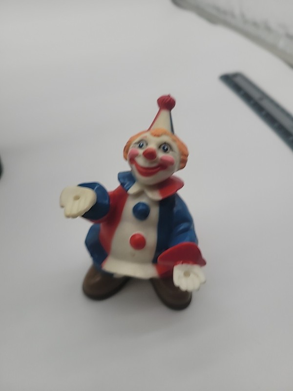 1977 Wilton Juggler Clown Cake Topper - 4" - Made in Hong Kong gallery