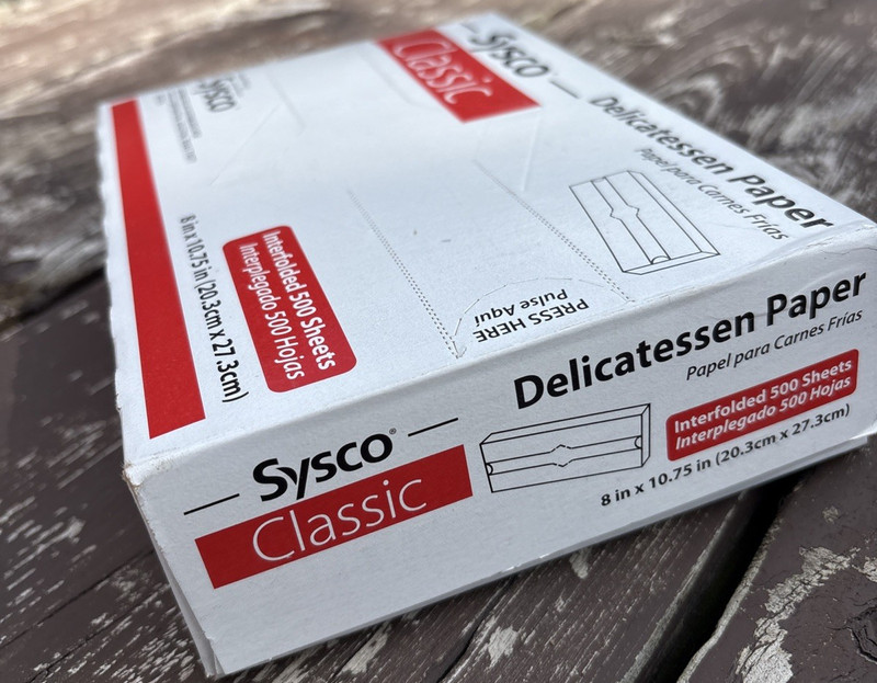 Sysco Classic Delicatessen Paper- Regular 8in x 10.75in 1 Pack of 500 NIB gallery