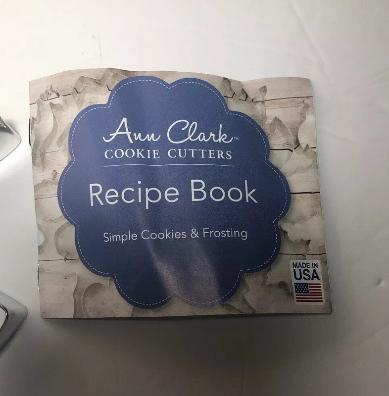 Shark & Fin Set Cookie Cutters Ann Clark 2-Pc Recipe Booklet New gallery