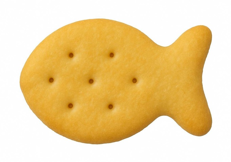 Goldfish Cracker 2'' Cookie Cutter Fish Metal gallery