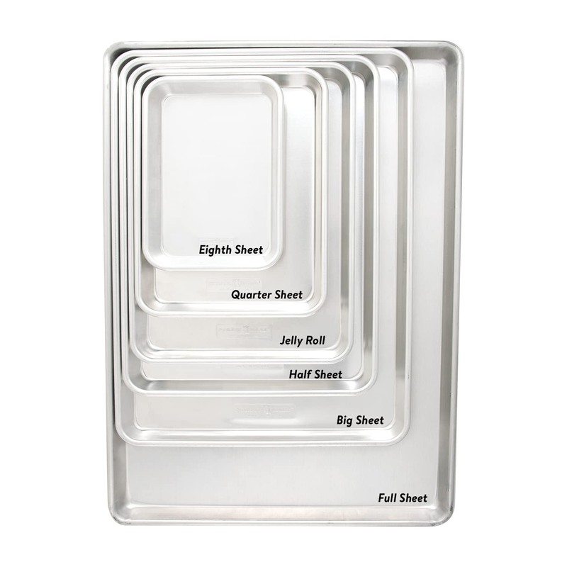 Nordic Ware Aluminum Full Size Sheet Pan 26 X 18 Inches For Commercial Oven Use gallery