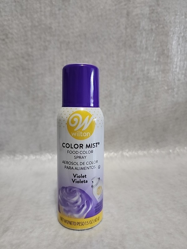 Wilton 1.5 Oz Edible Violet Color Mist Food Color Spray #710-5504 New Can
