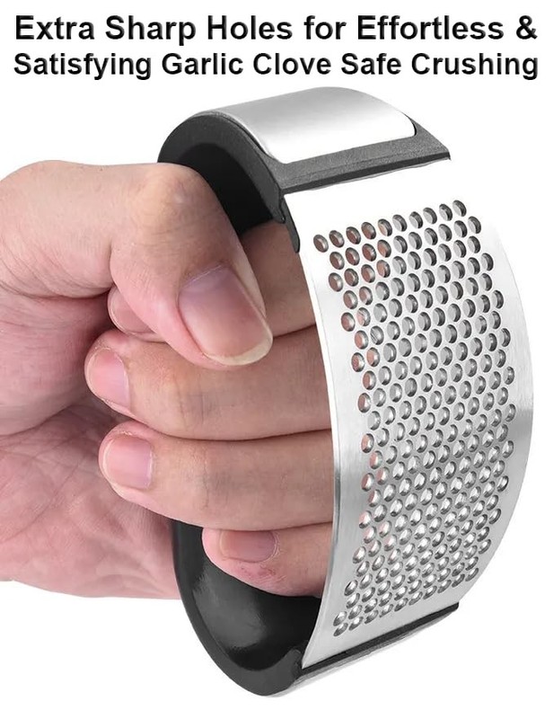 Discover the Best Garlic Press Rocker - Heavvy Duty, Standard, Black/Silver gallery